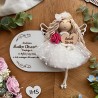 Aniołek magnes tabliczka - Podziękowanie dla Matki Chrzestnej Komunia