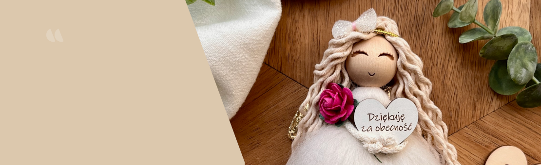 Podziękowanie za obecność